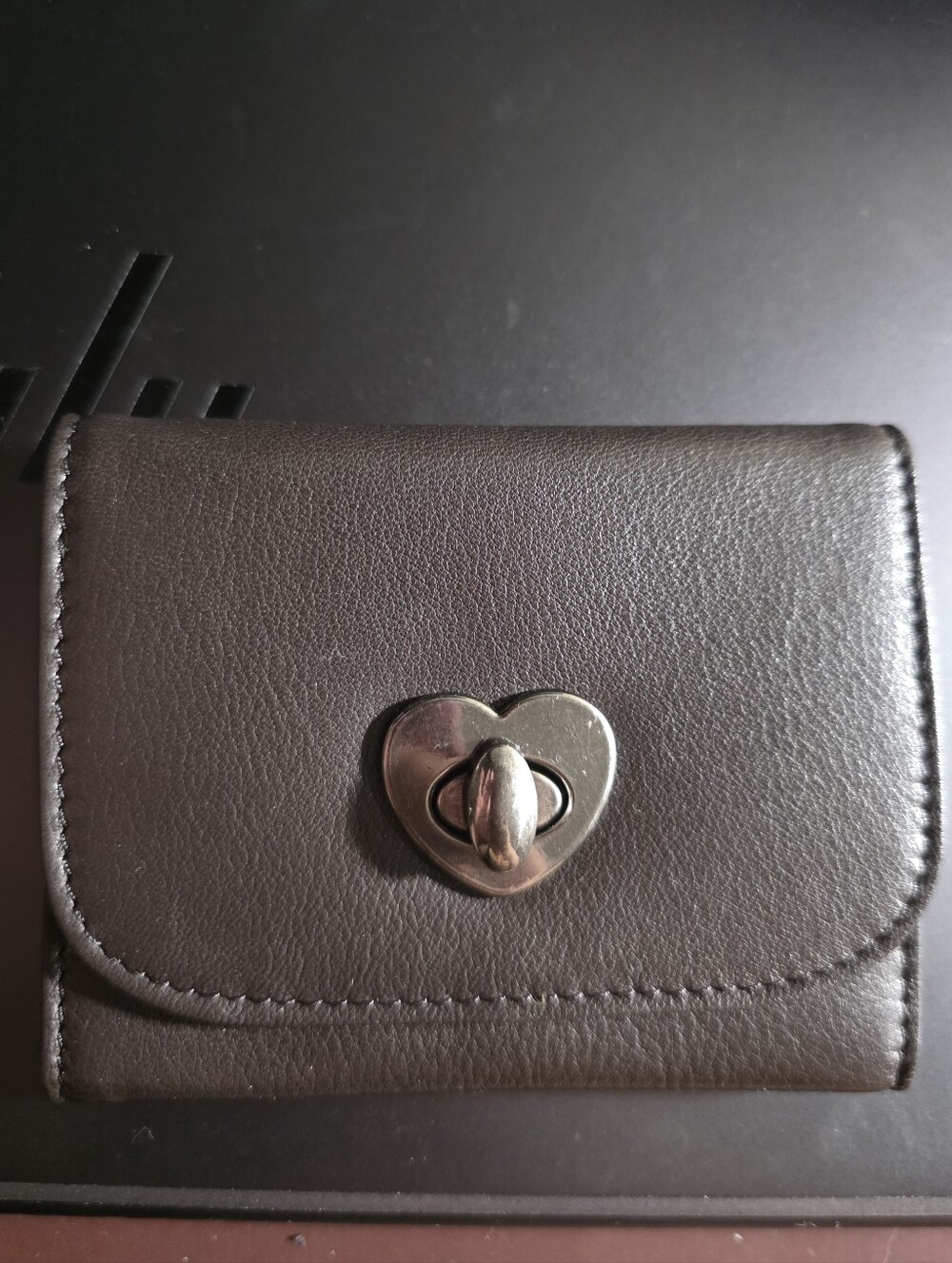Free People Lock It Up Wallet New Without Tags - Dark Brown - Picture 3 of 10